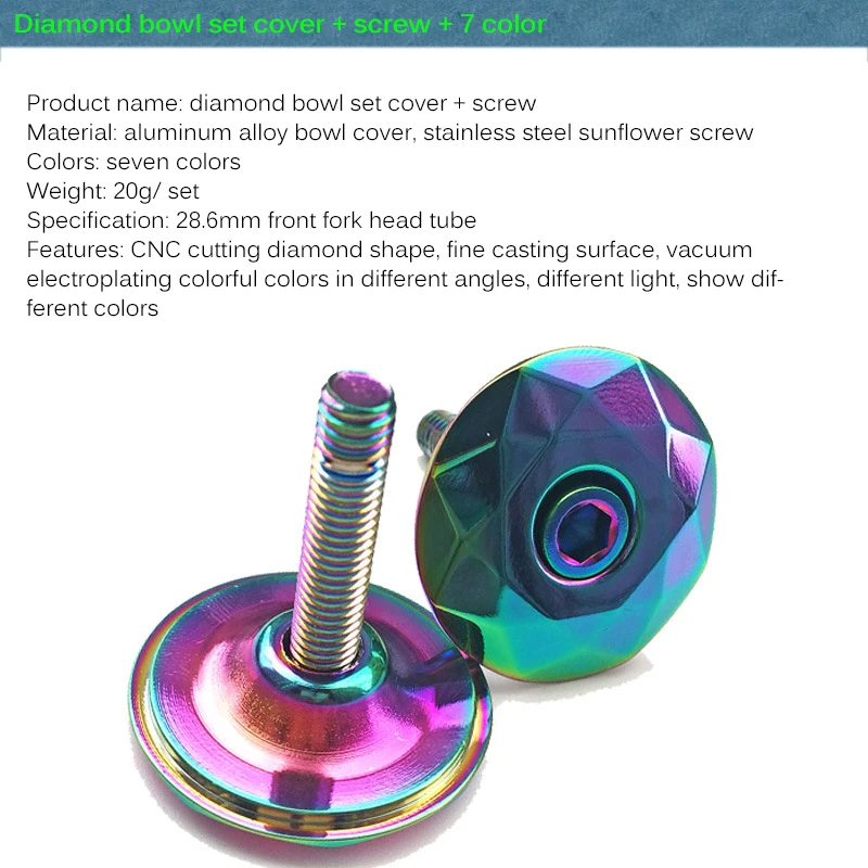 1.26Inch Bicycle Headset Top Cap Multiple Colors Mountain Bike Stem Cap Aluminum Alloy with Screw MTB Road Bicycle Accessories
1.26Inch Bicycle Headset Top Cap Multiple Colors Mountain Bike Stem Cap Aluminum Alloy with Screw MTB Road Bicycle Accessories