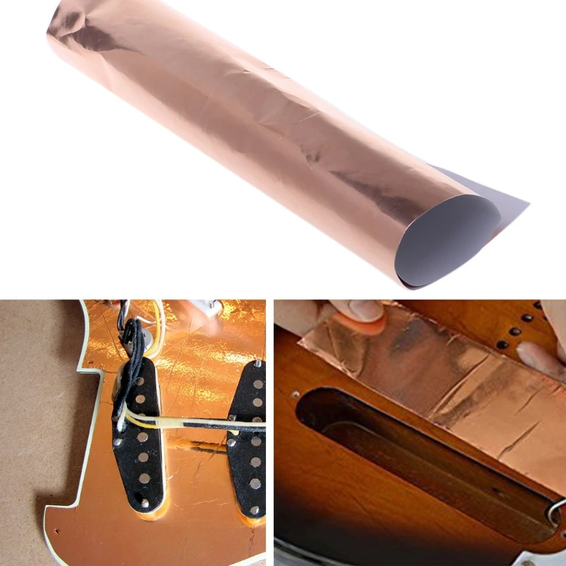 1PC Guitar Copper Foil Tape EMI Shielding Single Conductive Adhesive Sheet W8EE
1PC Guitar Copper Foil Tape EMI Shielding Single Conductive Adhesive Sheet W8EE