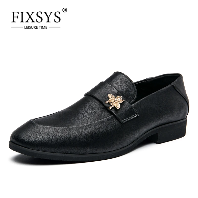 FIXSYS Fashion Man Penny Loafers Breathable Slip-on Oxfords Leather Mens Casual Shoes Classic Black Wedding Office Formal Shoes
FIXSYS Fashion Man Penny Loafers Breathable Slip-on Oxfords Leather Mens Casual Shoes Classic Black Wedding Office Formal Shoes