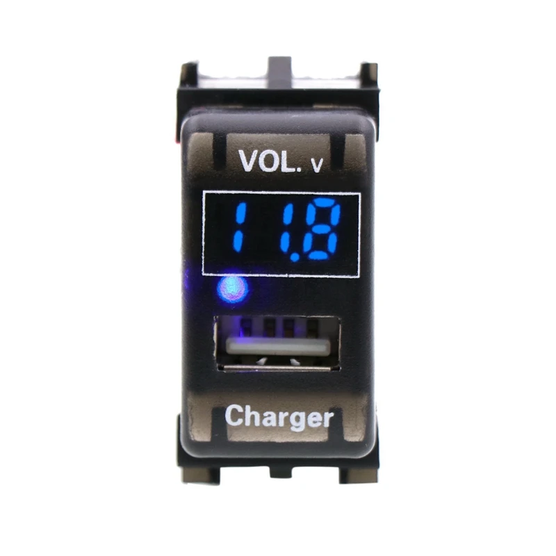 USB Charger DC12V 5V 2.1A Socket Car Led Digital Voltage Display Voltage Meter Battery Monitor for NISSAN
USB Charger DC12V 5V 2.1A Socket Car Led Digital Voltage Display Voltage Meter Battery Monitor for NISSAN