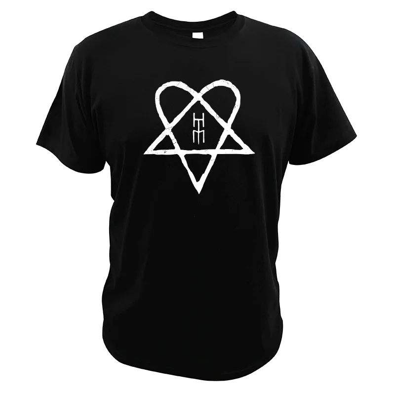 Him Ville Valo Band White Heartagram Razorblade Romance Essential T-Shirt Gothic Rock Metal Tee Summer Cotton Shirts EU Size
Him Ville Valo Band White Heartagram Razorblade Romance Essential T-Shirt Gothic Rock Metal Tee Summer Cotton Shirts EU Size