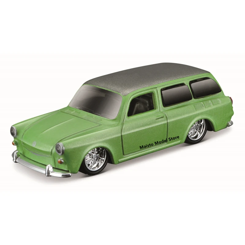 Maisto 1:64 дизайн VW 1967 Volkswagen 1600 квадратная литой прецизионная модель автомобиля коллекционная модель подарок