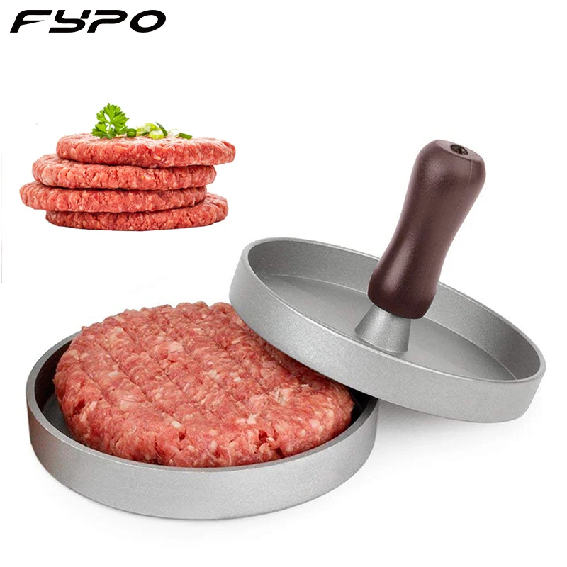 Fypo Aluminum Hamburger Presses Hamburger Maker Meat Beef Grill Burger Round Presser Patty Maker Mold DIY Kitchen Gadgets
Fypo Aluminum Hamburger Presses Hamburger Maker Meat Beef Grill Burger Round Presser Patty Maker Mold DIY Kitchen Gadgets