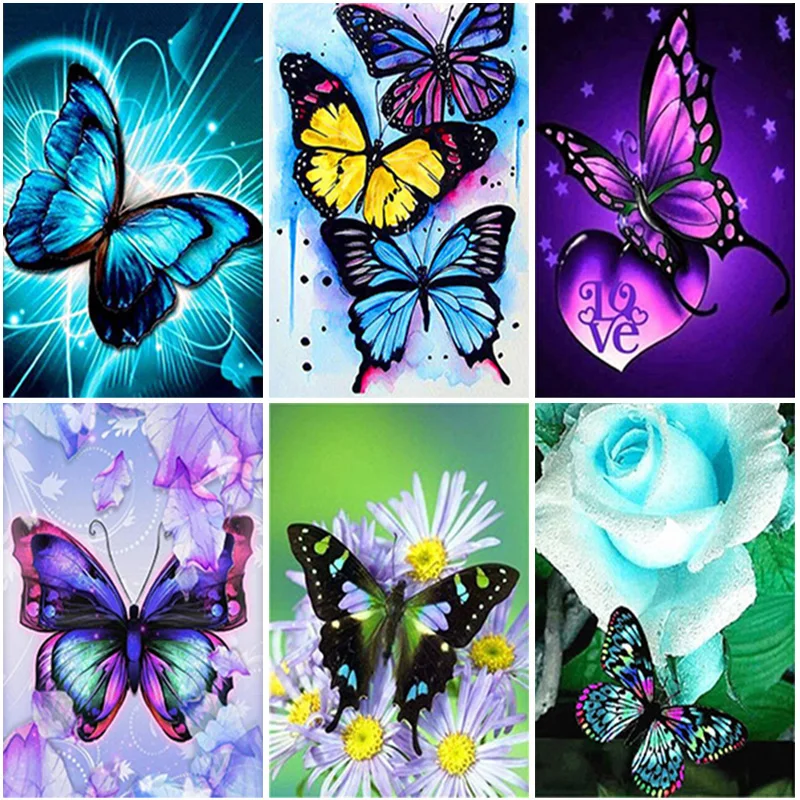 Butterfly Diamond Paintings Diy 5D Full Round Square Diamond Embroidery Flower Diamond Mosaic Animal Rhinestones Diamond Art Kit
Butterfly Diamond Paintings Diy 5D Full Round Square Diamond Embroidery Flower Diamond Mosaic Animal Rhinestones Diamond Art Kit