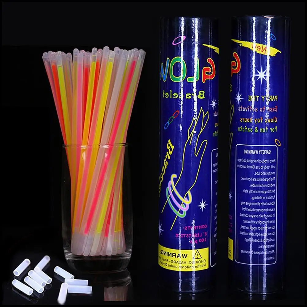 100pcs Glow Sticks Party Supplies Long-Lasting Lighting Bracelets Waterproof Floating Light Sticks Suitable For Pool Parties
100pcs Glow Sticks Party Supplies Long-Lasting Lighting Bracelets Waterproof Floating Light Sticks Suitable For Pool Parties