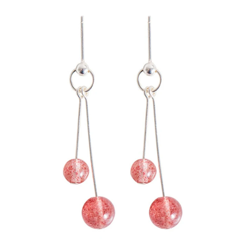 New style earrings ear clips geometric circle word strawberry crystal earrings female temperament earrings Korean jewelry wholes
New style earrings ear clips geometric circle word strawberry crystal earrings female temperament earrings Korean jewelry wholes