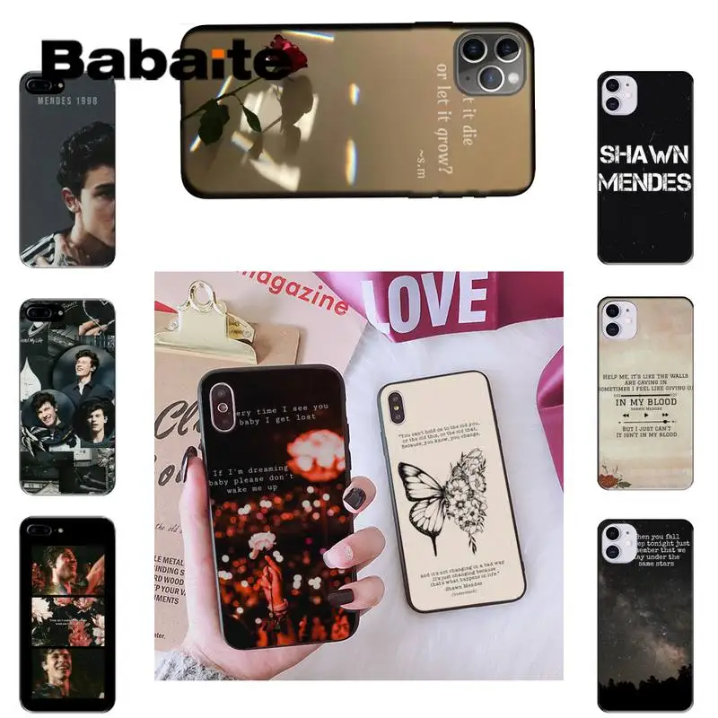 Babaite shawn mendes lyrics Phone Case For iPhone 8 7 6 6S Plus X XS MAX 5 5S SE XR 11 11pro promax 12 12Pro Promax coque bling
Babaite shawn mendes lyrics Phone Case For iPhone 8 7 6 6S Plus X XS MAX 5 5S SE XR 11 11pro promax 12 12Pro Promax coque bling