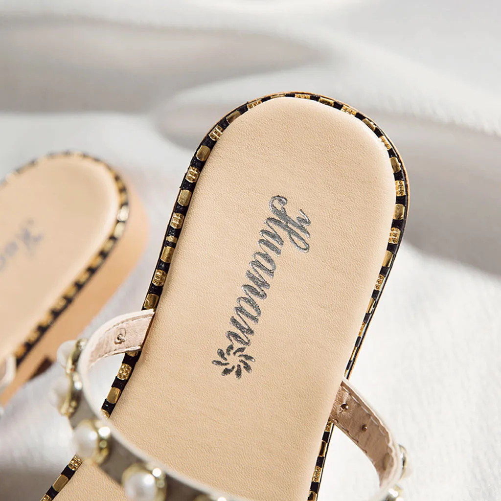 Fashion Ladies Flat with Slipper Women' Flat-Bottom Slippers Clip Toe Fashion Students Sandals Summer Beach Shoes#S
Fashion Ladies Flat with Slipper Women' Flat-Bottom Slippers Clip Toe Fashion Students Sandals Summer Beach Shoes#S