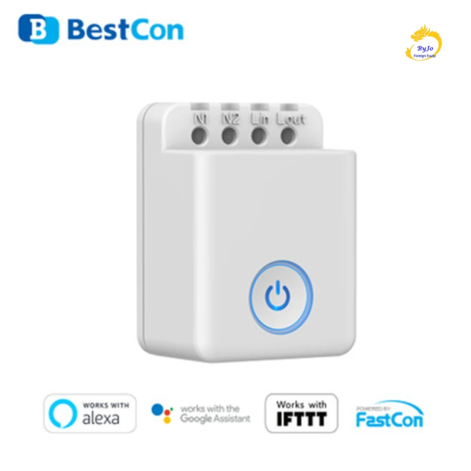 Broadlink BestCon MCB1 wireless WiFi remote control timer switch universal retrofit control box By Ios Android
Broadlink BestCon MCB1 wireless WiFi remote control timer switch universal retrofit control box By Ios Android