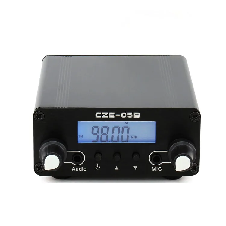 CZE-05B 0.5W Stereo PLL FM Transmitter 500m Watt FM Transmitter wireless mini radio station
CZE-05B 0.5W Stereo PLL FM Transmitter 500m Watt FM Transmitter wireless mini radio station