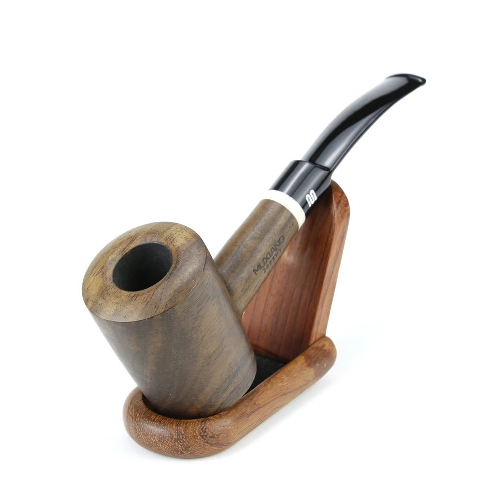 New Flat Bottom Smoking Pipe 9mm Filter Handmade Tobacco Pipe Best Ebony Wood Pipe Classic Wood Smoke Pipe
New Flat Bottom Smoking Pipe 9mm Filter Handmade Tobacco Pipe Best Ebony Wood Pipe Classic Wood Smoke Pipe