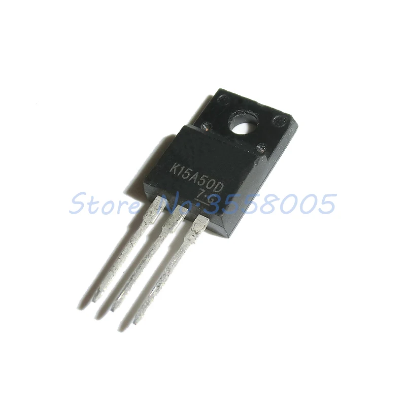 5 шт./лот K15A50D TK15A50D TO-220F 
5 шт./лот K15A50D TK15A50D TO-220F