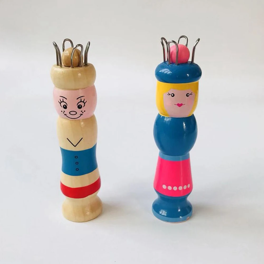 Doll Knitting Rope Crochet Set Children Needlework Wooden Loom Braided Yarn Wool Easy Weaving Handmade Crafts Needlework
Doll Knitting Rope Crochet Set Children Needlework Wooden Loom Braided Yarn Wool Easy Weaving Handmade Crafts Needlework