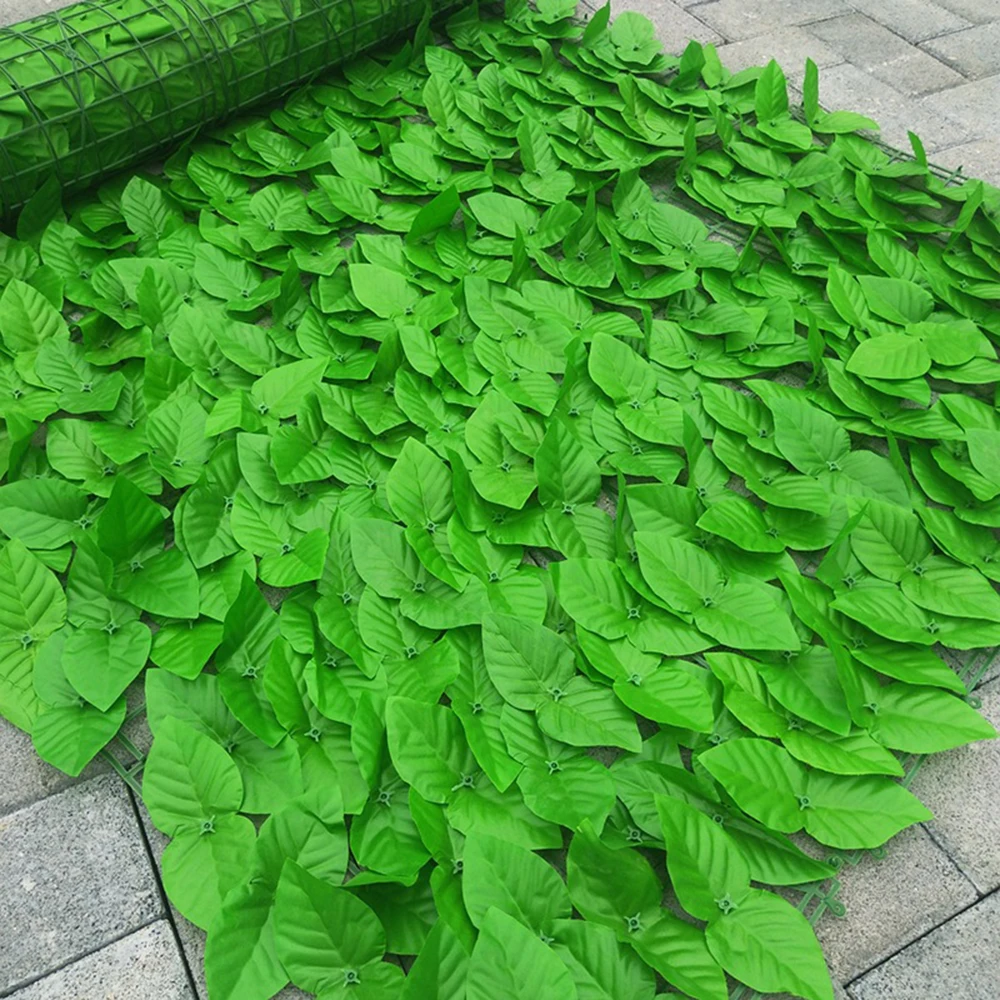 Hedge Fake Vertical Garden Green Wall Ivy Mat Fence Artificial Plant Grass Maple Leaf/Green Laurel Leaf Lifelike Fence Leaves
Hedge Fake Vertical Garden Green Wall Ivy Mat Fence Artificial Plant Grass Maple Leaf/Green Laurel Leaf Lifelike Fence Leaves
