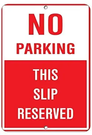 Crysss Warning Sign No Parking This Slip Reserved Activity Sign Park Signs Road Sign Business Sign 8X12 Inches Aluminum
Crysss Warning Sign No Parking This Slip Reserved Activity Sign Park Signs Road Sign Business Sign 8X12 Inches Aluminum