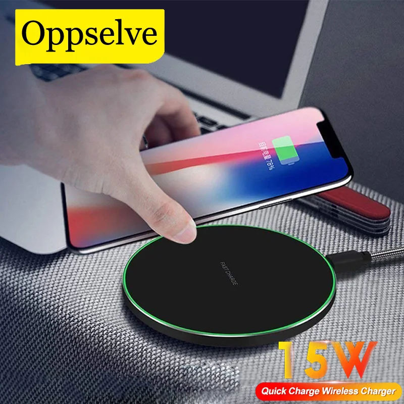 15W Qi Fast Wireless Charger for Samsung S20 S10 S9 Note 10 for iPhone 12 11 XS X 8 R Huawei P30 P20 Pro Xiaomi Mi Charging Dock
15W Qi Fast Wireless Charger for Samsung S20 S10 S9 Note 10 for iPhone 12 11 XS X 8 R Huawei P30 P20 Pro Xiaomi Mi Charging Dock