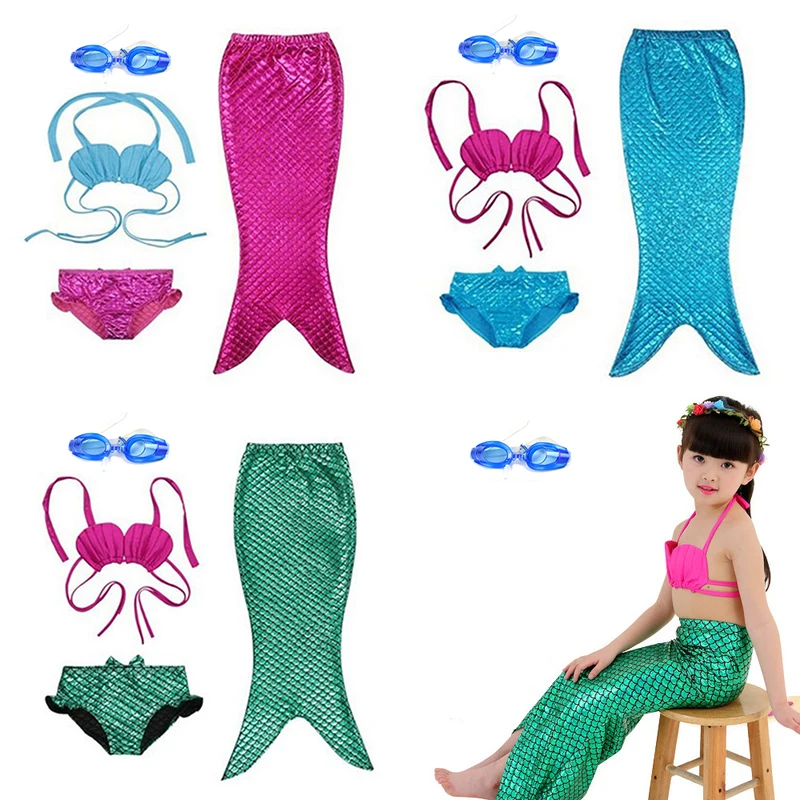 Kids Girls Mermaid Tails Swimsuit Cosplay Costume Bikini Bathing Suit Princess Ariel Baby Fancy Dress Swimmable Costumes
Kids Girls Mermaid Tails Swimsuit Cosplay Costume Bikini Bathing Suit Princess Ariel Baby Fancy Dress Swimmable Costumes