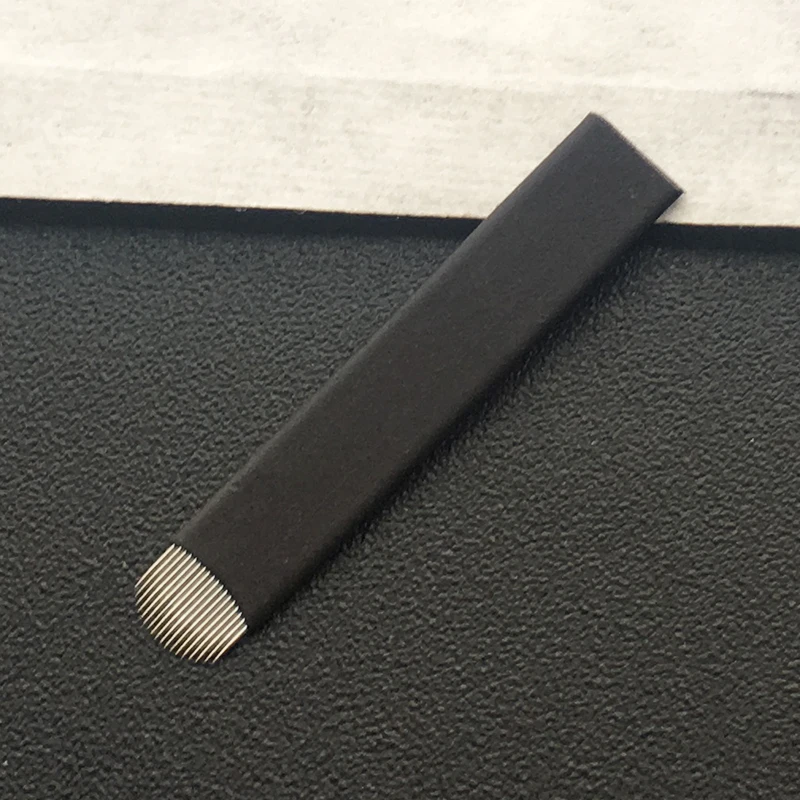 500 pcs 0.18mm Black Microblading Needles Permanent Makeup Tebori Eyebrow Blades Tattoo Needles For Microblading Embroidery Pen
500 pcs 0.18mm Black Microblading Needles Permanent Makeup Tebori Eyebrow Blades Tattoo Needles For Microblading Embroidery Pen