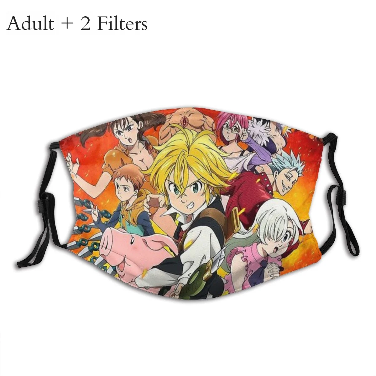 Seven Deadly Sins Meliodas Fantasy Adventure Comics Cloth Masks Background Face Mask Mouth Cover With Filters Facial Protective
Seven Deadly Sins Meliodas Fantasy Adventure Comics Cloth Masks Background Face Mask Mouth Cover With Filters Facial Protective