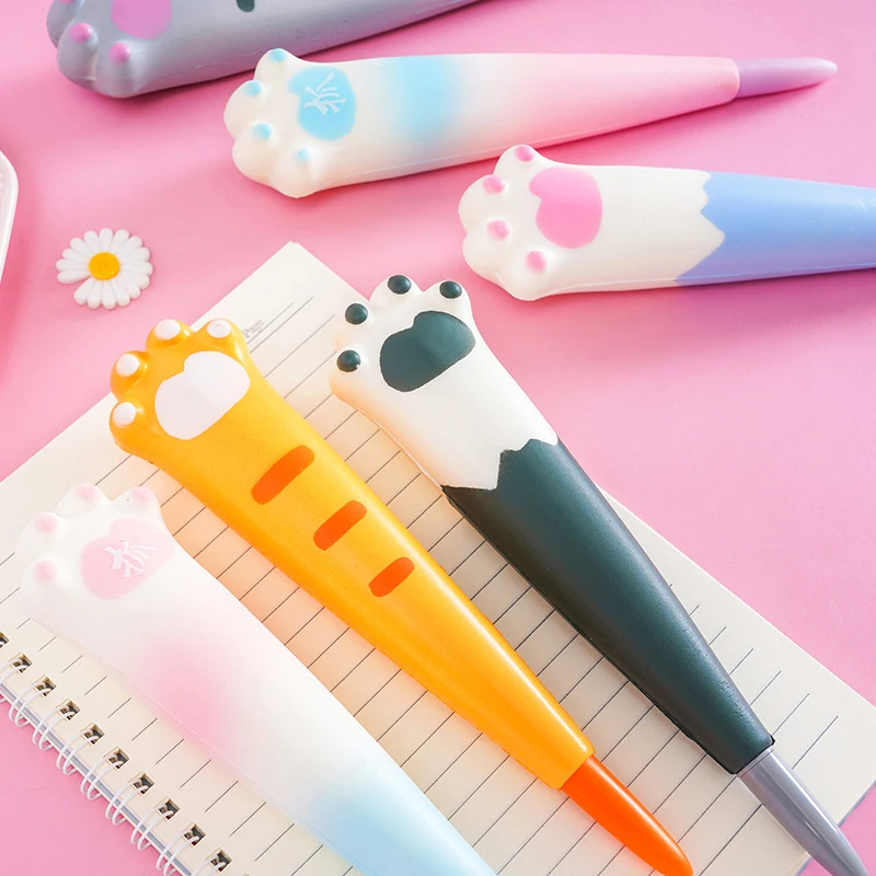 Cute Cat'S Claws Appearance Pressure Relief Pen Smooth Sponge Writing Pen Fun Stationery Office Supplies Gift For Children 2021
Cute Cat'S Claws Appearance Pressure Relief Pen Smooth Sponge Writing Pen Fun Stationery Office Supplies Gift For Children 2021