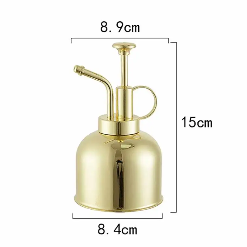Watering Bottle Nordic Style Retro Jug Succulents Golden Gardening Spray Bottle Watering Kettle Gardening Brass Tools 2021 New
Watering Bottle Nordic Style Retro Jug Succulents Golden Gardening Spray Bottle Watering Kettle Gardening Brass Tools 2021 New