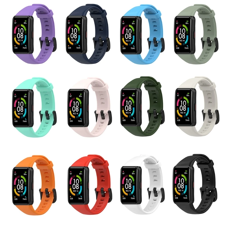 Replacement Sport Silicone Watch Band Wrist Strap Adjustable Watchbands for Huawei band 6 honor band 6 Watch
Replacement Sport Silicone Watch Band Wrist Strap Adjustable Watchbands for Huawei band 6 honor band 6 Watch