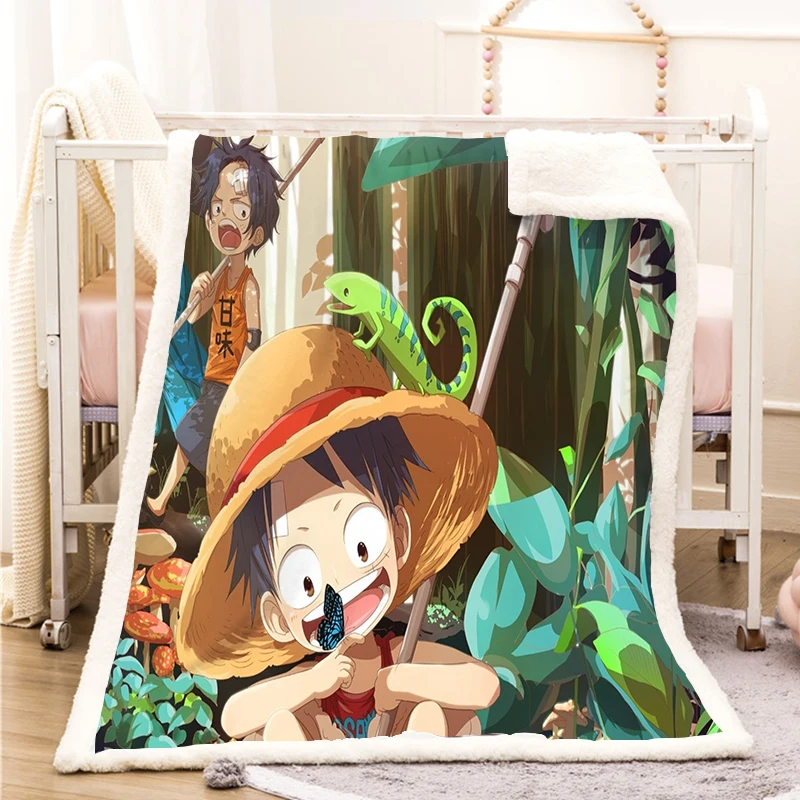 One Piece Funny Character Blanket 3D Print Sherpa Blanket on Bed Home Textiles Dreamlike Style 07
One Piece Funny Character Blanket 3D Print Sherpa Blanket on Bed Home Textiles Dreamlike Style 07
