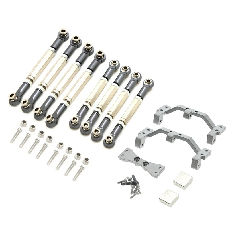 for MN D90 MN-90 MN99S Metal Pull Rod Steering Link Rod Pull Rod Base Servo Bracket Set 1/12 RC Car Upgrade Parts 
for MN D90 MN-90 MN99S Metal Pull Rod Steering Link Rod Pull Rod Base Servo Bracket Set 1/12 RC Car Upgrade Parts