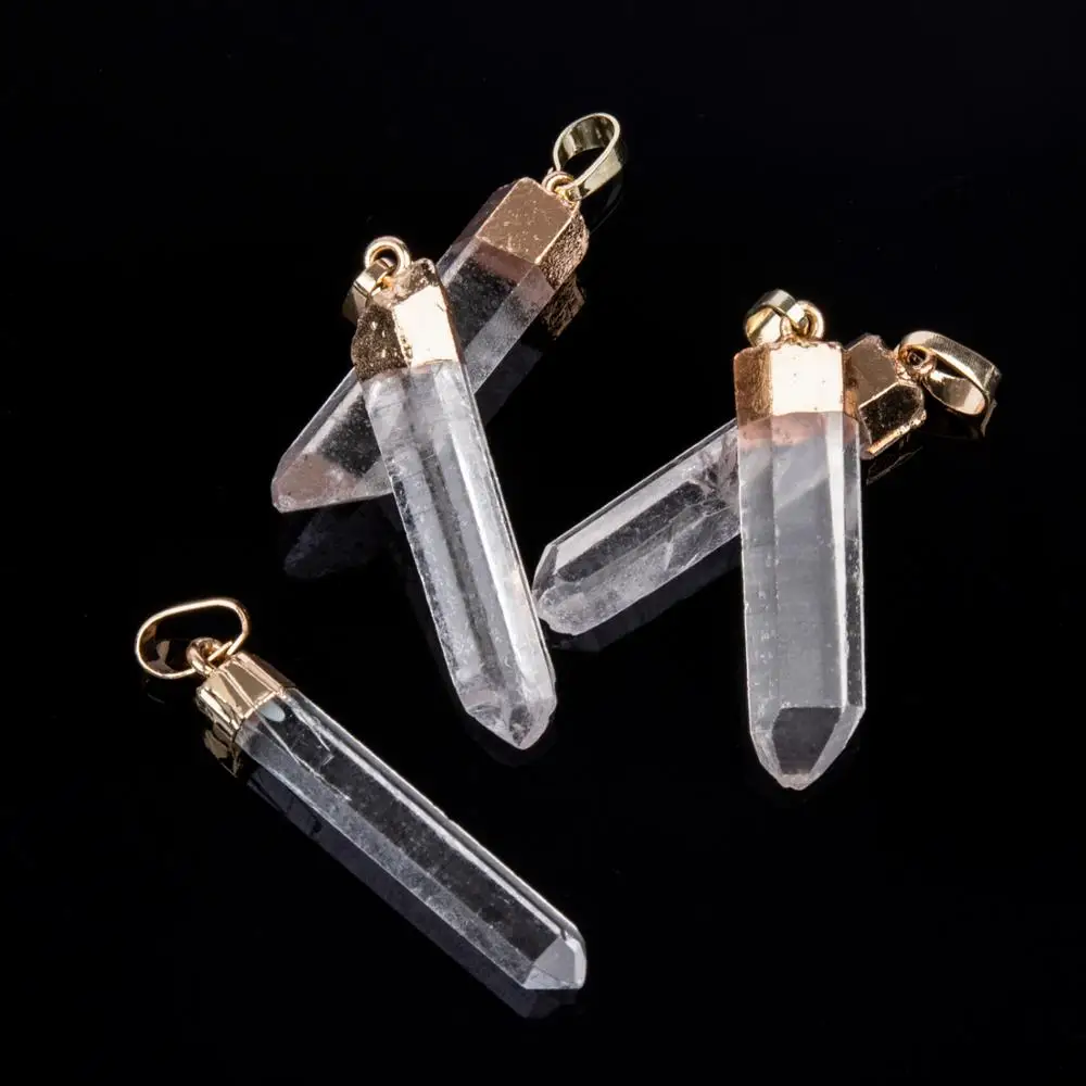 1pcs Natural Crystal Column Pendant Natural Quartz Stones Crystal Pillars Necklace Pendant
1pcs Natural Crystal Column Pendant Natural Quartz Stones Crystal Pillars Necklace Pendant