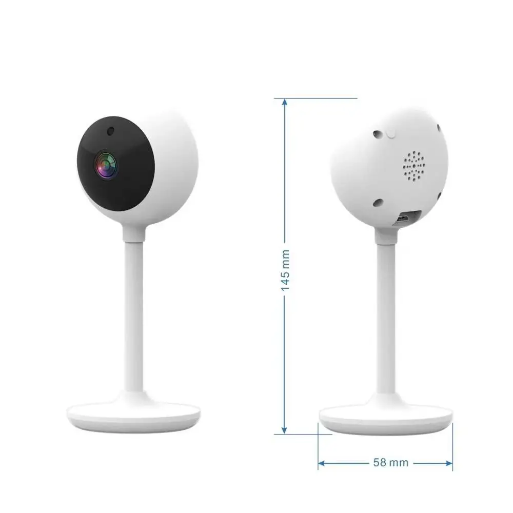 HD 1080p Indoor Mini IP Camera Wireless Wifi Security Surveillance CCTV Camera Baby Monitor Alarm Picture Tuya Smart App
HD 1080p Indoor Mini IP Camera Wireless Wifi Security Surveillance CCTV Camera Baby Monitor Alarm Picture Tuya Smart App