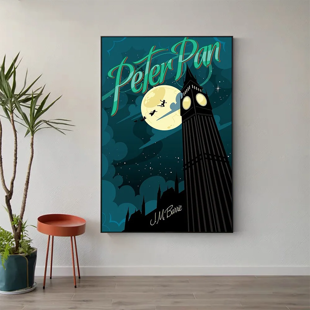 W518 Silk Fabric Poster Wall Art Decor PERER PAN CLASSIC MOVIE Classic Movie Trend Fashion Decoration Bright Gift
W518 Silk Fabric Poster Wall Art Decor PERER PAN CLASSIC MOVIE Classic Movie Trend Fashion Decoration Bright Gift