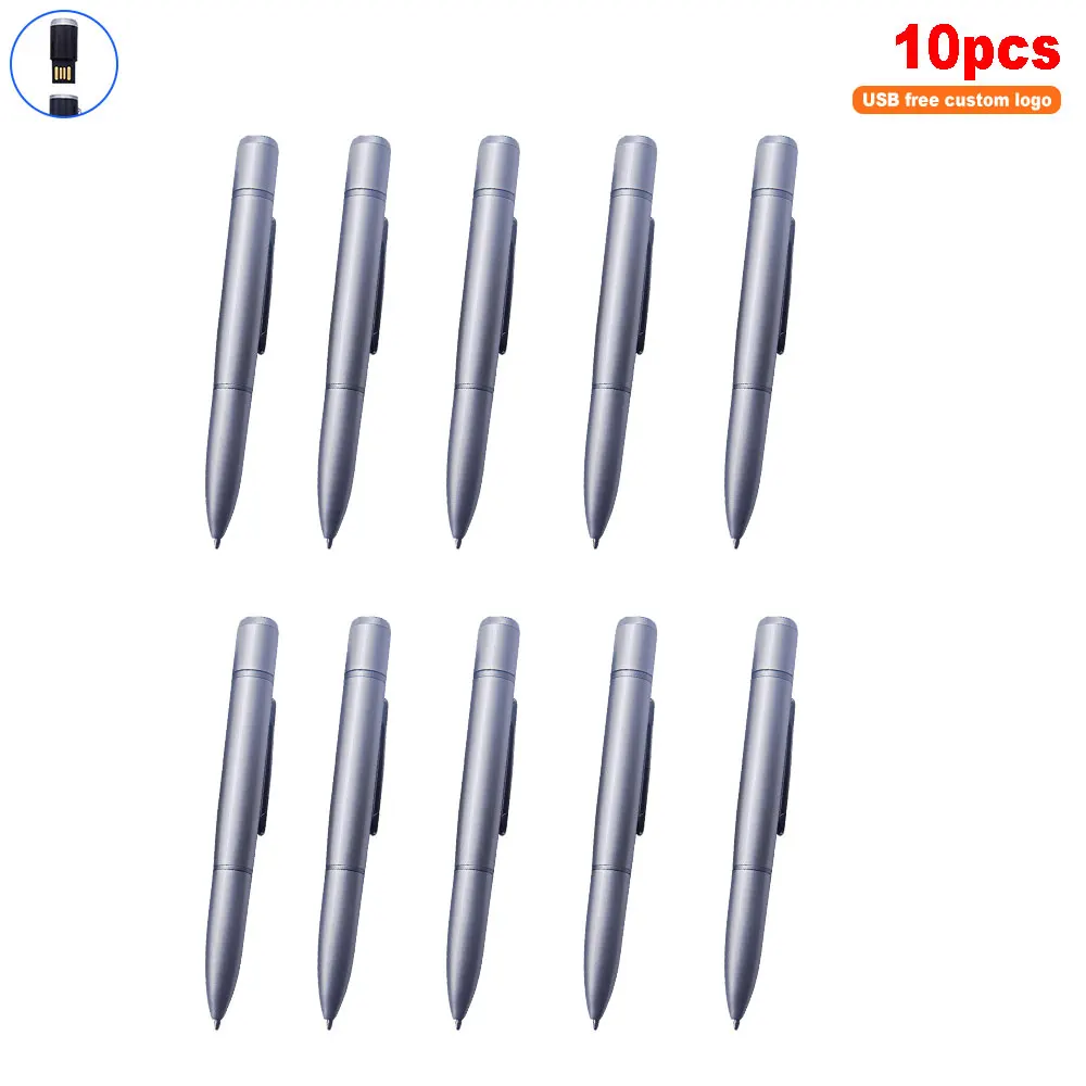 10pcs free logo Metal Ballpoint pen usb flash drive pendrive 64gb memory stick 32gb 128GB 64GB pen shape usb stick pen drive 
10pcs free logo Metal Ballpoint pen usb flash drive pendrive 64gb memory stick 32gb 128GB 64GB pen shape usb stick pen drive