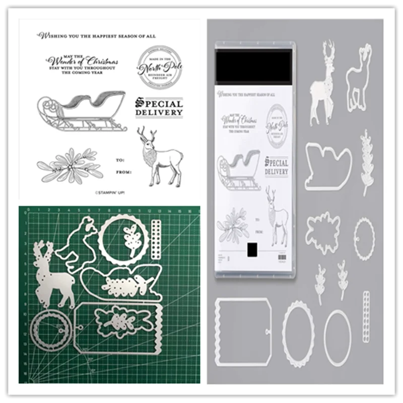 Christmas Wishs Wonder Metal Cutting Dies and Stamps for Scrapbooking DIY Album Paper Card Craft Embossing Stencil Decoration
Christmas Wishs Wonder Metal Cutting Dies and Stamps for Scrapbooking DIY Album Paper Card Craft Embossing Stencil Decoration