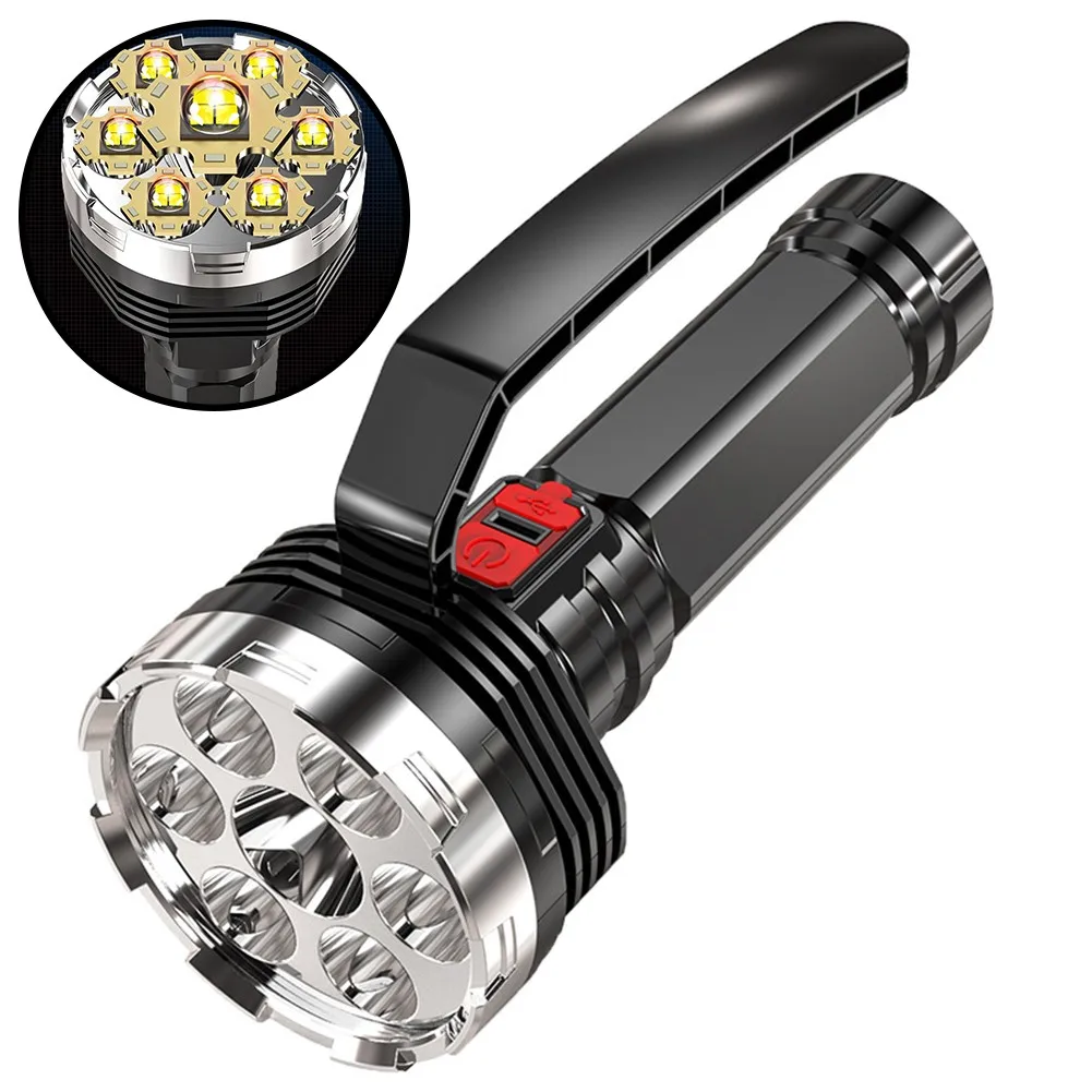 P90 Super Bright Flashlight Outdoor Portable Lamp Can Charge Mobile Phones Portable Waterproof Camping Hiking Equipment
P90 Super Bright Flashlight Outdoor Portable Lamp Can Charge Mobile Phones Portable Waterproof Camping Hiking Equipment