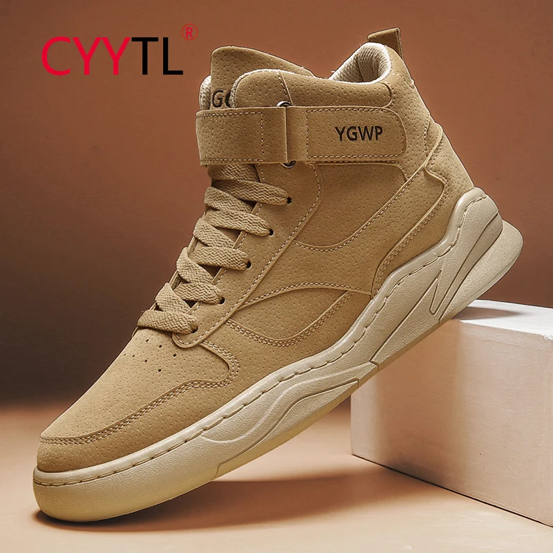 CYYTL Fashion Soft Men's Outdoor High Top Snow Leather Sneakers Lightweight Shoes Breathable Casual Walking Motorcycle Botas
CYYTL Fashion Soft Men's Outdoor High Top Snow Leather Sneakers Lightweight Shoes Breathable Casual Walking Motorcycle Botas