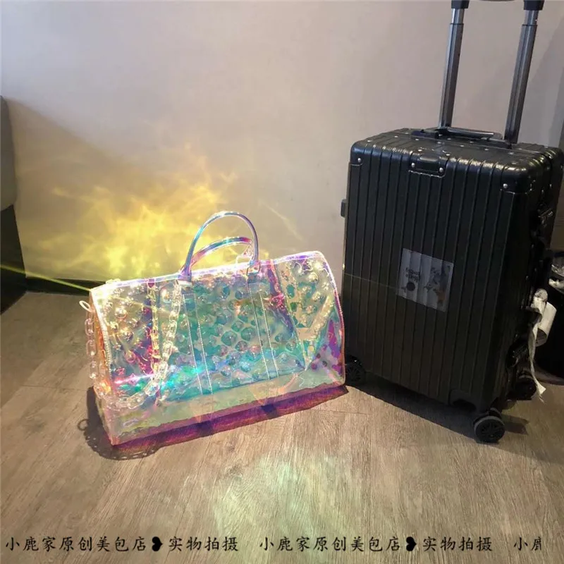 2021Luxury High Quality Beach PVC Transparent bag Large Capacity Handbag Female Bag Travel Bag
2021Luxury High Quality Beach PVC Transparent bag Large Capacity Handbag Female Bag Travel Bag