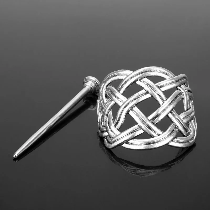 Silver Color CelticKnot Hairpins Women Hair Slide Metal Viking Hair Clip Stick Barrette Norse Medieval Girl Accessories Jewelry
Silver Color CelticKnot Hairpins Women Hair Slide Metal Viking Hair Clip Stick Barrette Norse Medieval Girl Accessories Jewelry