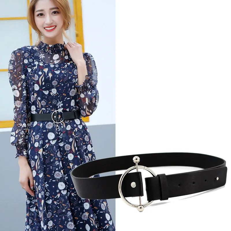 Designer New Women's Fashion Adjustable Button Trousers Belts Decorative Belt Women's Leisure Wide Belt Holographic
Designer New Women's Fashion Adjustable Button Trousers Belts Decorative Belt Women's Leisure Wide Belt Holographic
