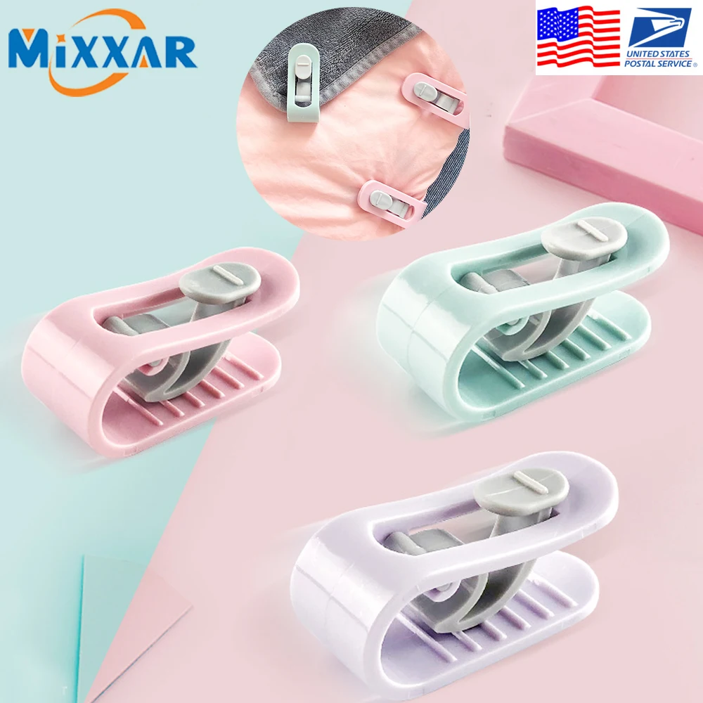ZK20 Dropshipping 10pcs Anti-skid Clothes Pegs Quilt Holder Blanket Clip Duvetclips Blankets Fastener Cover Sheet Storage Buckle
ZK20 Dropshipping 10pcs Anti-skid Clothes Pegs Quilt Holder Blanket Clip Duvetclips Blankets Fastener Cover Sheet Storage Buckle