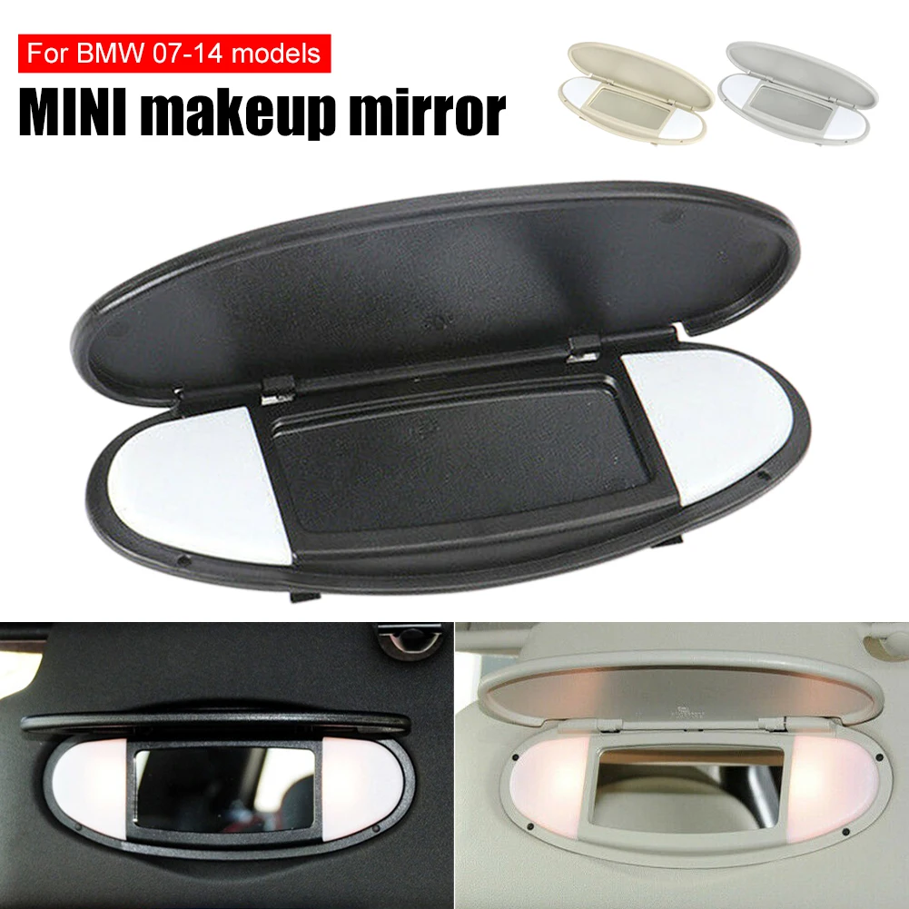 Car Interior Sun Visor Makeup Mirror Replacement for BMW Mini R55 R56 R60 2007-2014 Flip Cover Illuminated Makeup Mirror Cover
Car Interior Sun Visor Makeup Mirror Replacement for BMW Mini R55 R56 R60 2007-2014 Flip Cover Illuminated Makeup Mirror Cover