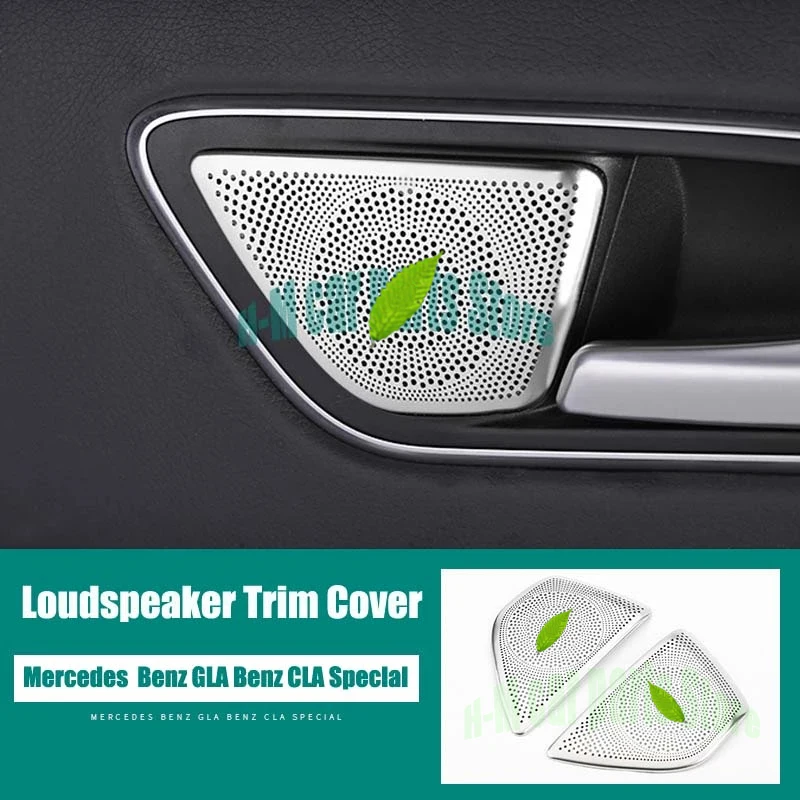 Car styling Car Audio Speaker Rear Door Loudspeaker Trim Cover For Mercedes Benz A GLA CLA Class W176 X156 C117 auto Accessories
Car styling Car Audio Speaker Rear Door Loudspeaker Trim Cover For Mercedes Benz A GLA CLA Class W176 X156 C117 auto Accessories