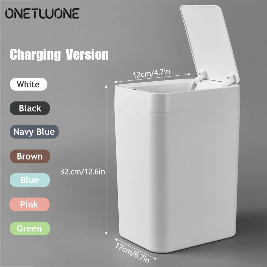 Smart Sensor Trash Can Home intelligent automatic induction electric trash can Waterproof Waste Bins 8L
Smart Sensor Trash Can Home intelligent automatic induction electric trash can Waterproof Waste Bins 8L