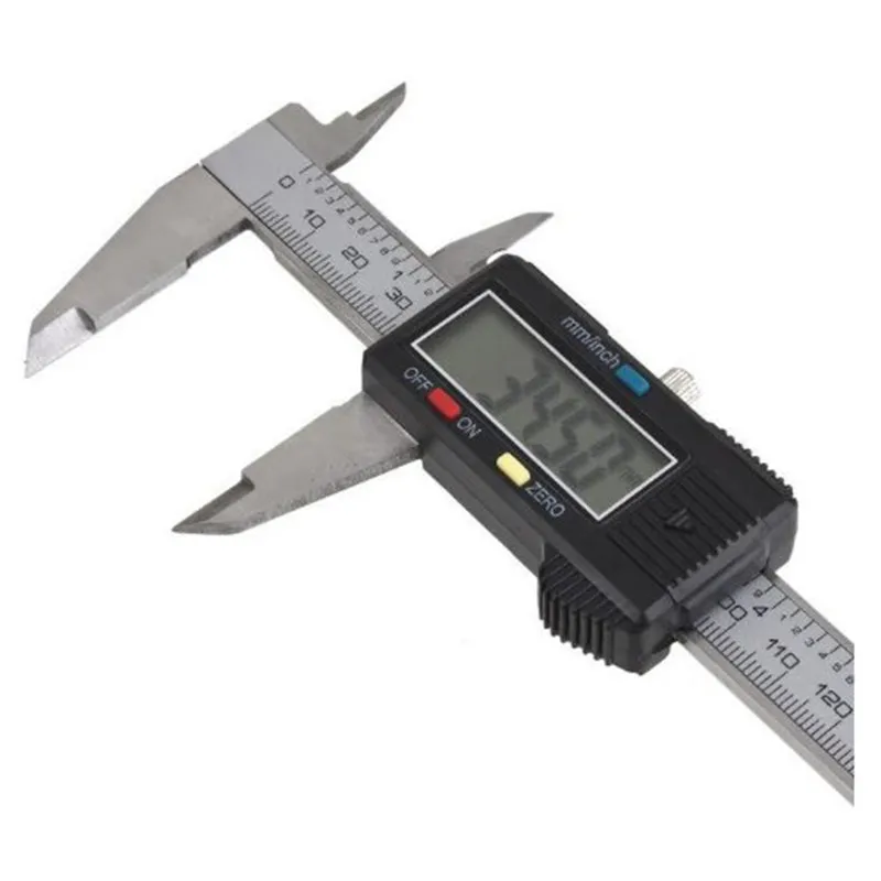 New Style Silver 6 "/ 150mm Digital Electronic King Foot Caliber Large LCD Screen Tool Minimeter
New Style Silver 6 "/ 150mm Digital Electronic King Foot Caliber Large LCD Screen Tool Minimeter
