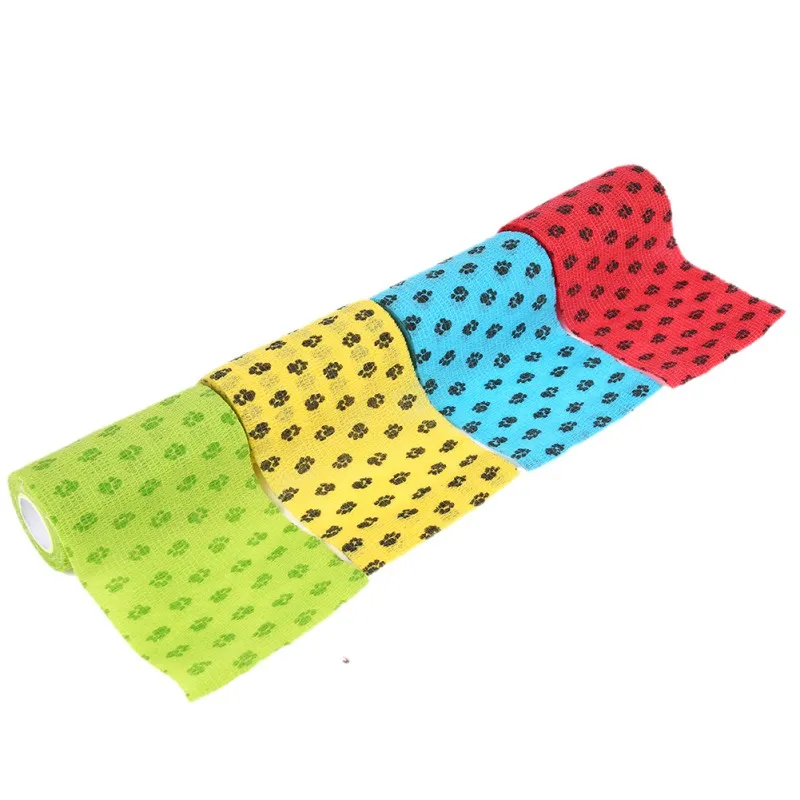 Pet Supplies Dog Self Adherent Footprint Breathable Bandage Elastic Waterproof Wound Dressing for Pet Accessories
Pet Supplies Dog Self Adherent Footprint Breathable Bandage Elastic Waterproof Wound Dressing for Pet Accessories