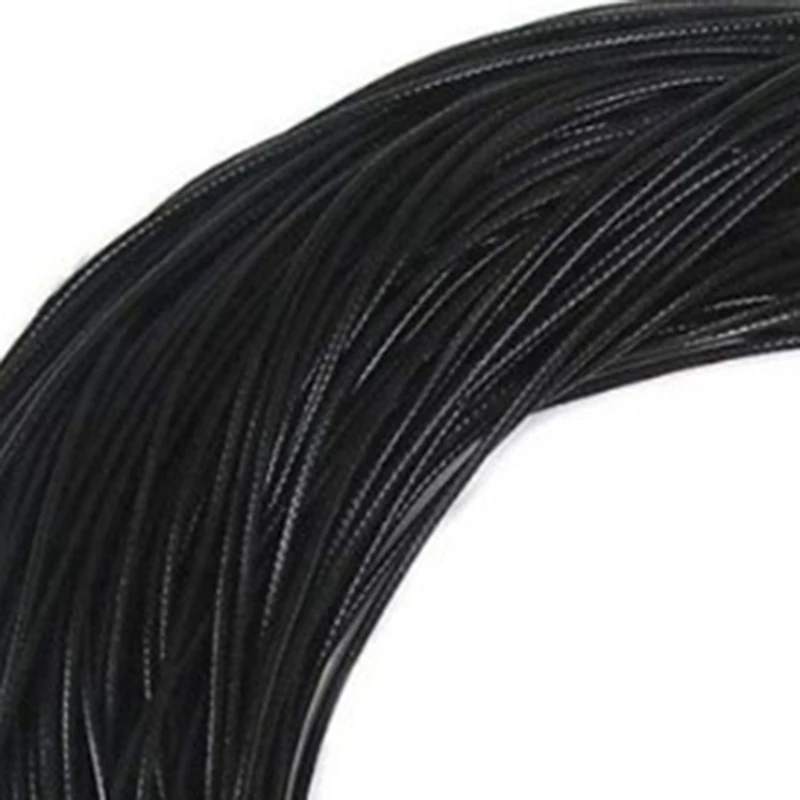 200 PCS Adjustable Black Rope Wax Line DIY Handmade Necklace Pendant Lobster Clasp Rope Line Jewelry Chain
200 PCS Adjustable Black Rope Wax Line DIY Handmade Necklace Pendant Lobster Clasp Rope Line Jewelry Chain