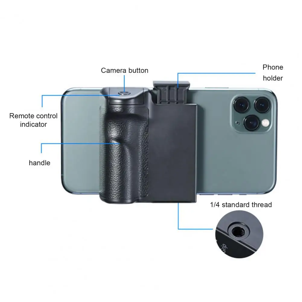Ulanzi CapGrip Wireless Bluetooth Phone Handheld Selfie Booster with 1/4 Screw Bluetooth Handheld Selfie Booster ABS Metal
Ulanzi CapGrip Wireless Bluetooth Phone Handheld Selfie Booster with 1/4 Screw Bluetooth Handheld Selfie Booster ABS Metal