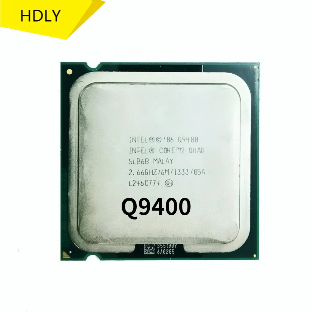 used Intel Core 2 Quad Q9400 2.6GHz Quad-Core CPU Processor 6M 95W LGA 775