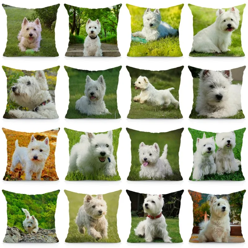 XUNYU West Highland Terrier чехол для подушки с принтом, декоративный чехол для дивана PQ03
XUNYU West Highland Terrier чехол для подушки с принтом, декоративный чехол для дивана PQ03