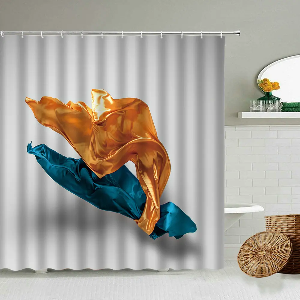 Цветная лента, летающая занавеска для душа, Современное абстрактное искусство, сине-желтое украшение для ванной комнаты с крючком, водонепр...
Цветная лента, летающая занавеска для душа, Современное абстрактное искусство, сине-желтое украшение для ванной комнаты с крючком, водонепр...