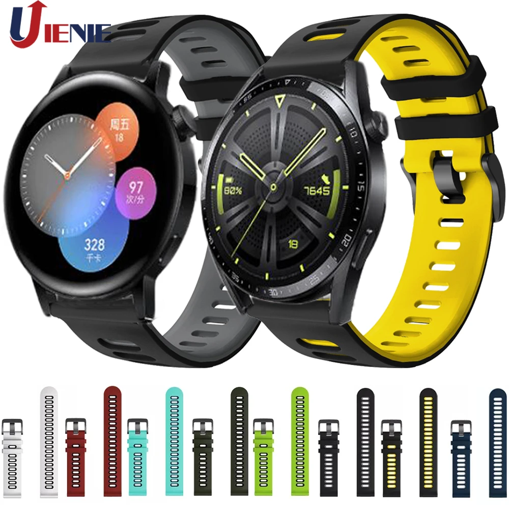 Ремешок силиконовый для Huawei Watch GT 3 и 2 46 мм 42 мм/gt Runner gt3 gt2, сменный Браслет для наручных часов, 20/22 мм
Ремешок силиконовый для Huawei Watch GT 3 и 2 46 мм 42 мм/gt Runner gt3 gt2, сменный Браслет для наручных часов, 20/22 мм